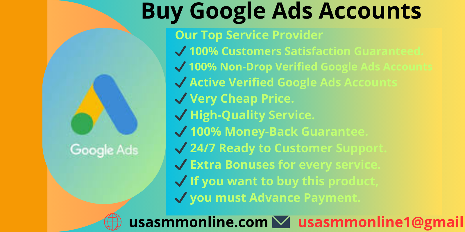 Buy Google Ads Accounts