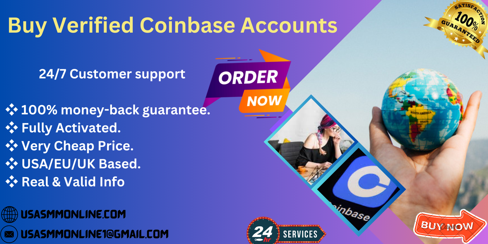 Buy Verified Coinbase Accounts