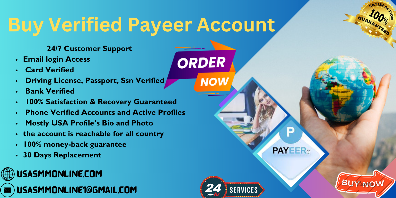 Buy Verified Payeer Account