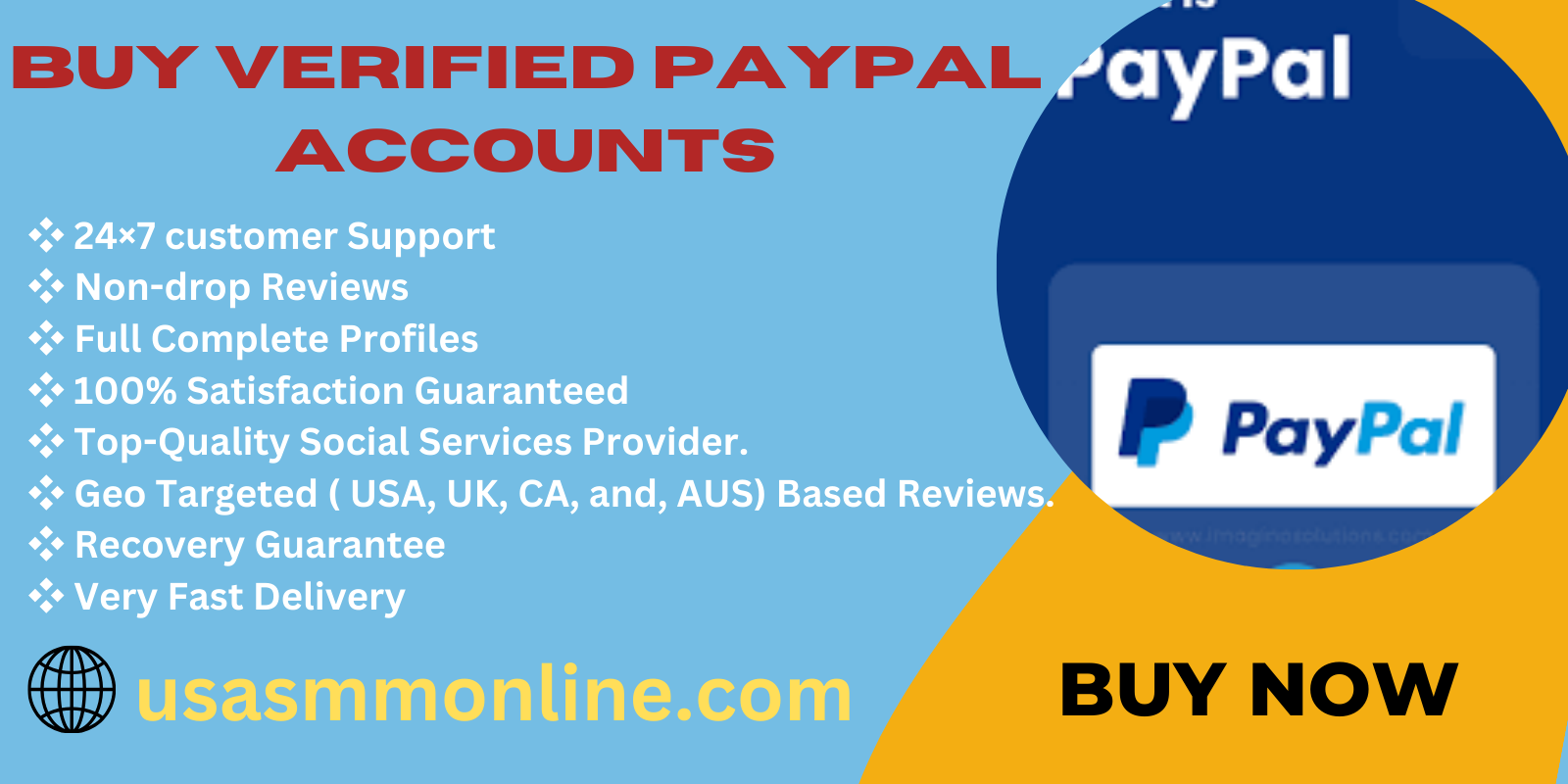 Buy Verified PayPal Accounts 