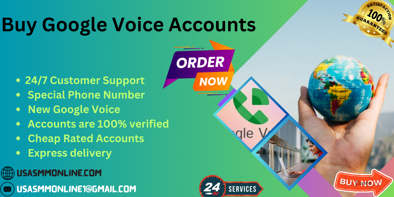 Buy Google Voice Accounts