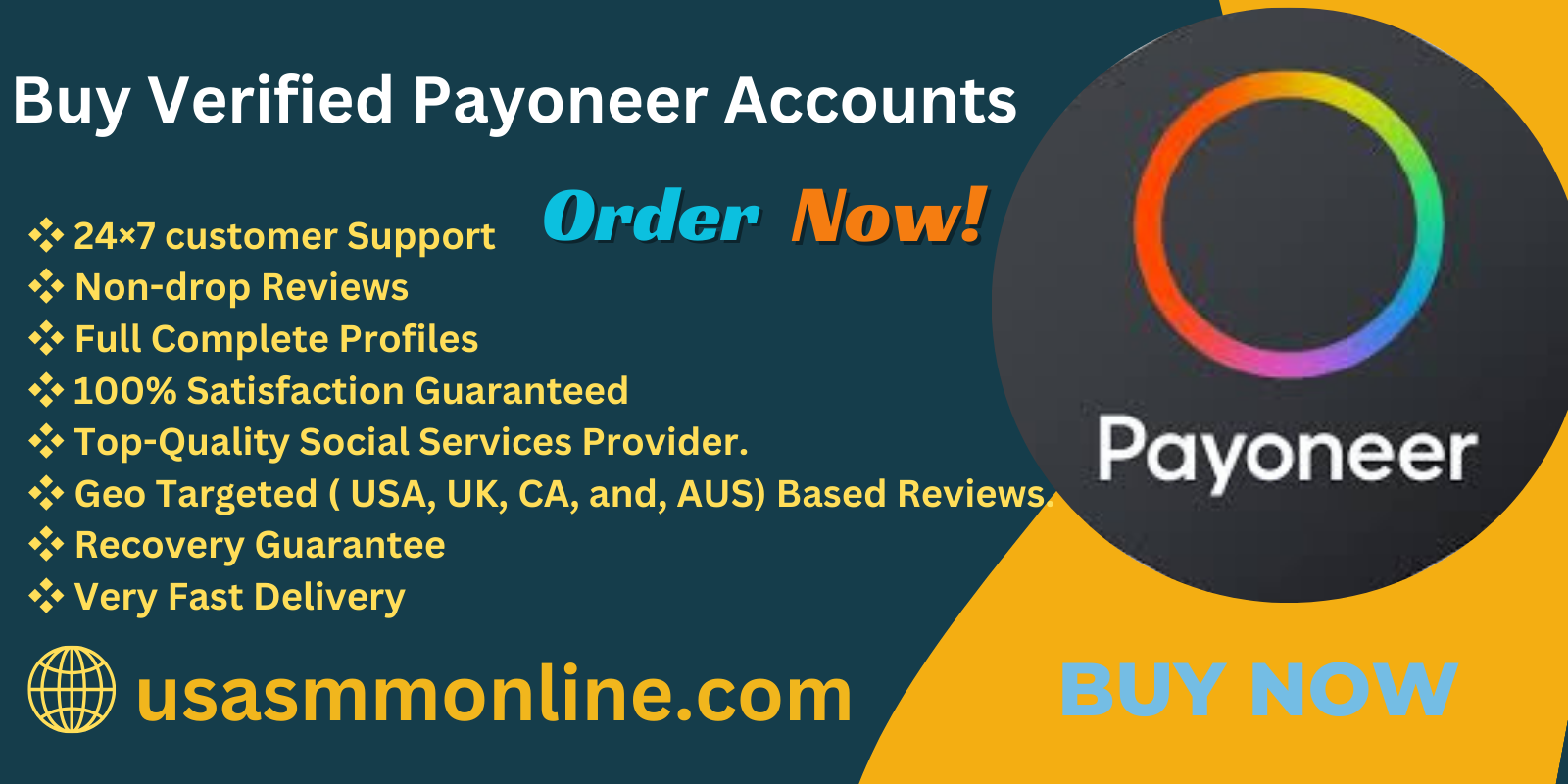 Buy Verified Payoneer Accounts