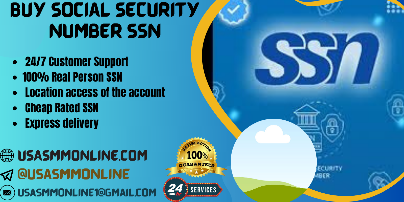 Buy Social Security Number SSN 